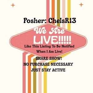 Like And Share To Be Notified When I Am Live!